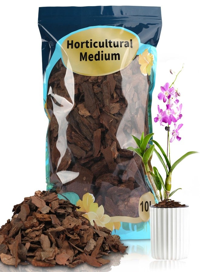 Doter Orchid Bark, Pine Bark for Plants Natural Mulch for Potted Plants, Wood Chips for Garden - Image 1